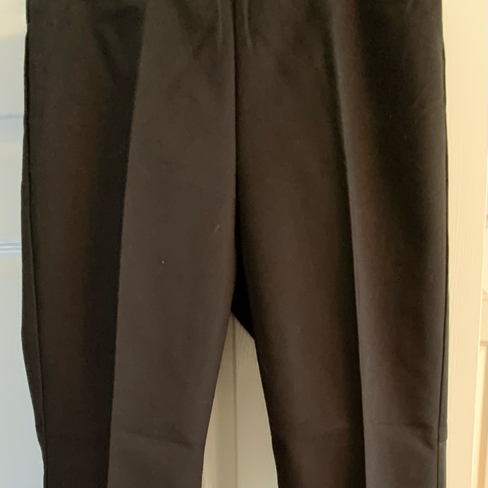Black ecru Springfield classic pull on, Fifth Avenue Stretch dress pants